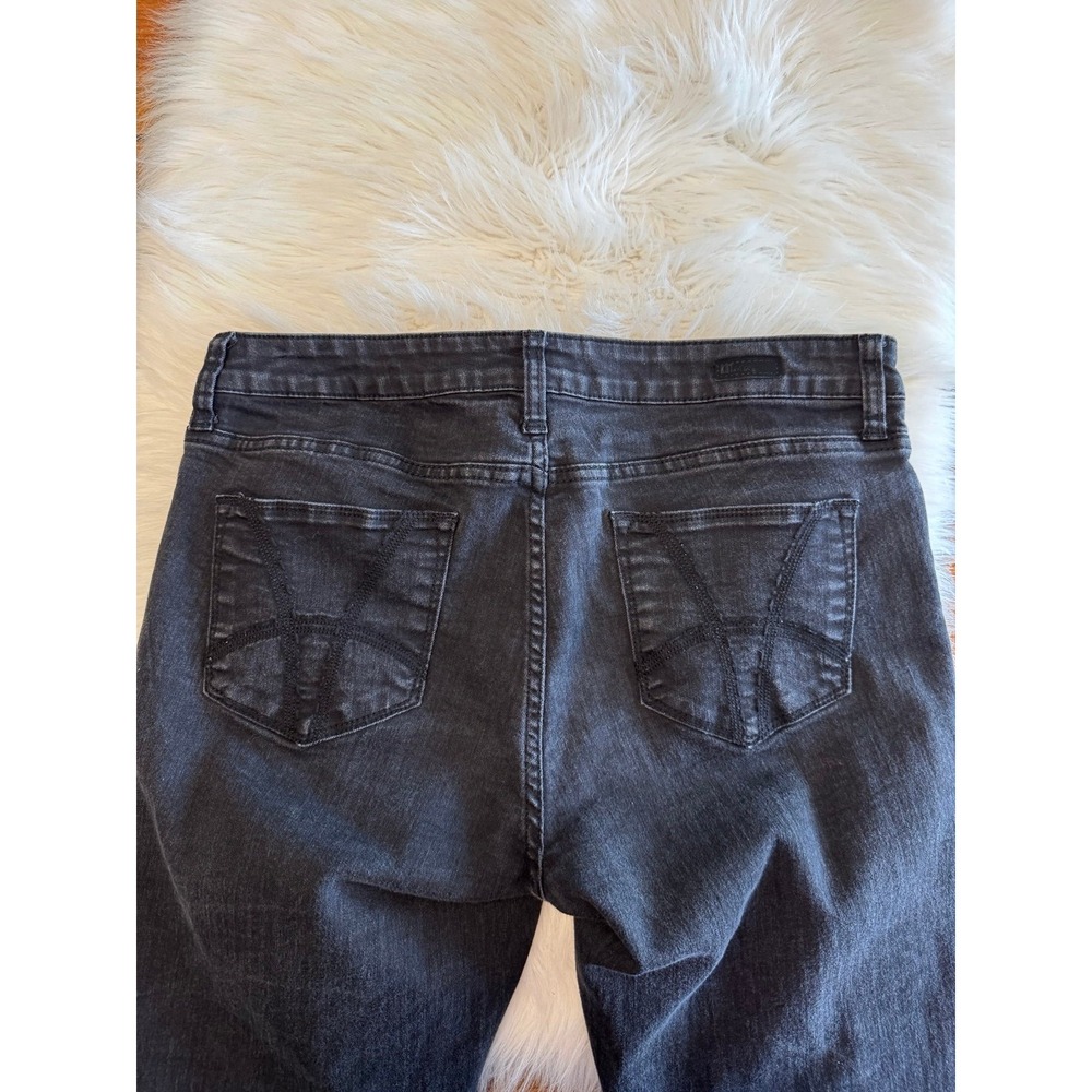 Kut from‎ the Kloth size 12 baby bootcut black denim pants EUC